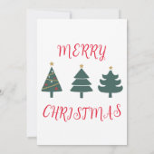 クリスマスエレガントパーティの招待状 招待状 (裏面)