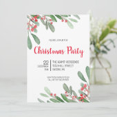 クリスマスエレガントパーティの招待状 招待状 (スタンド正面)