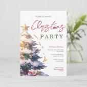クリスマスエレガントパーティの招待状 招待状 (スタンド正面)