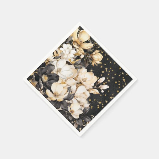 クリスマスエレガントパーティーナプキン スタンダードカクテルナプキン (角)