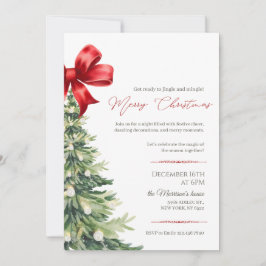 クリスマスエレガントパーティー 招待状