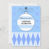 クリスマスエレガントパーティー 招待状 (正面)