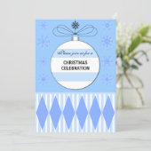 クリスマスエレガントパーティー 招待状 (スタンド正面)