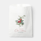 クリスマスエレガントホリー フェイバーバッグ (正面)