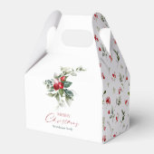 クリスマスエレガントホリー フェイバーボックス (裏面サイド)