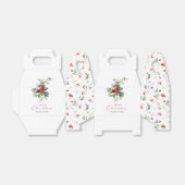 クリスマスエレガントホリー フェイバーボックス (折り畳みなし)