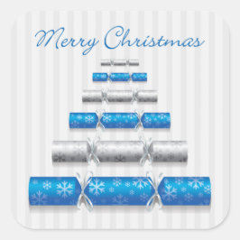 クリスマスエレガントボンボン スクエアシール