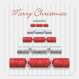 クリスマスエレガントボンボン スクエアシール