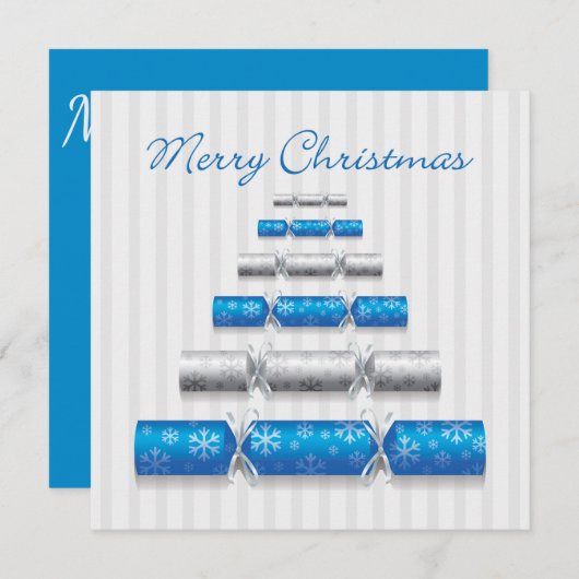 クリスマスエレガントボンボン 招待状 (正面/裏面)