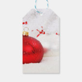 クリスマスエレガントボール ギフトタグ (裏面)