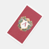 クリスマスエレガントモノグラム文字 (コーナー)