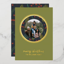 クリスマスエレガント冬季の緑