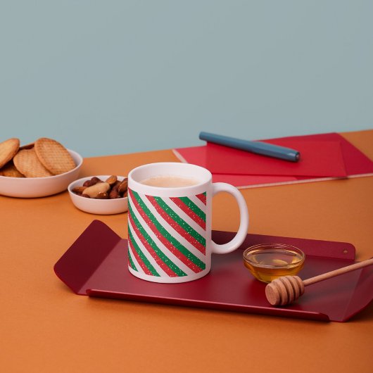 クリスマスエレガント コーヒーマグカップ