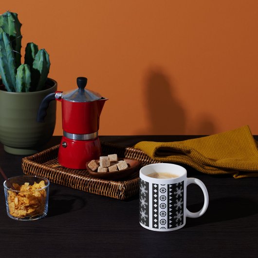 クリスマスエレガント コーヒーマグカップ