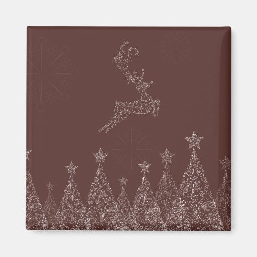 クリスマスエレガント マグネット (正面)