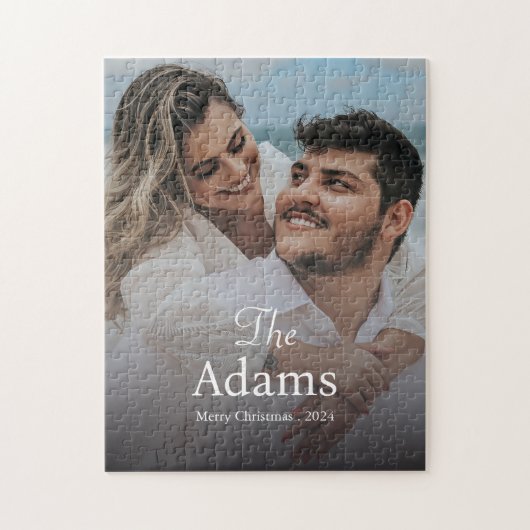 クリスマスエレガント | モダントレンディーおもしろい対 ジグソーパズル (縦)