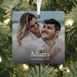 クリスマスエレガント | モダントレンディーおもしろい対 メタルオーナメント