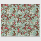 クリスマスエレガント ラッピングペーパー (フラット)