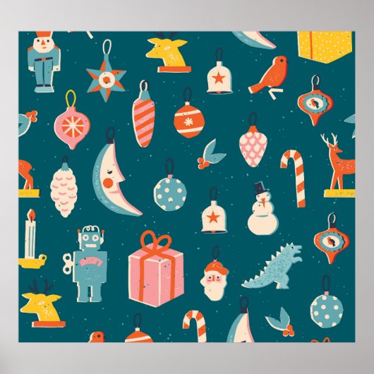 クリスマスエレメンツウィンターホリデーセット ポスター (正面)