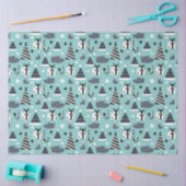 クリスマスエレメントティッシュペーパー 薄葉紙 (クラフト)