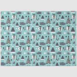 クリスマスエレメントティッシュペーパー 薄葉紙