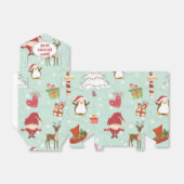 クリスマスエレメントトナカイ小人 フェイバーボックス (折り畳みなし)