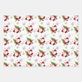 クリスマスエレメントラッピング紙シート ラッピングペーパーシート (正面2)