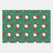 クリスマスエレメントラッピング紙シート ラッピングペーパーシート (正面)