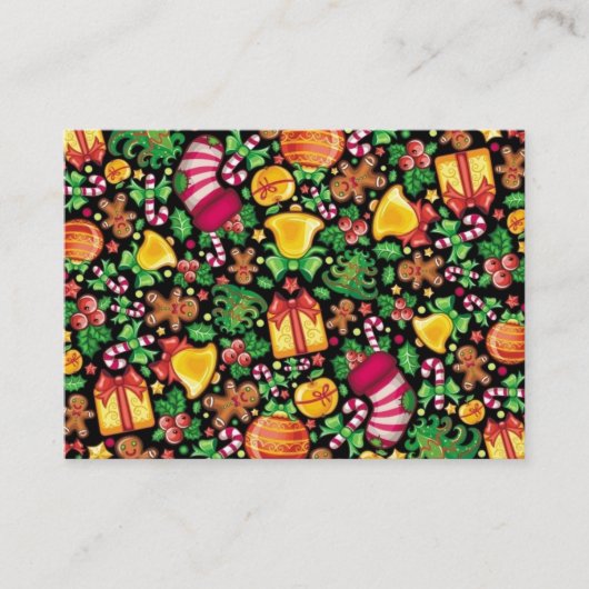 クリスマスエンクロージャカード/ラベル- SRF エンクロージャーカード (正面)