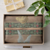 クリスマスエンジェルと木のティッシュペーパー 薄葉紙 (ギフト)