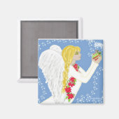 クリスマスエンジェルの贈り物 マグネット (正面/裏面)