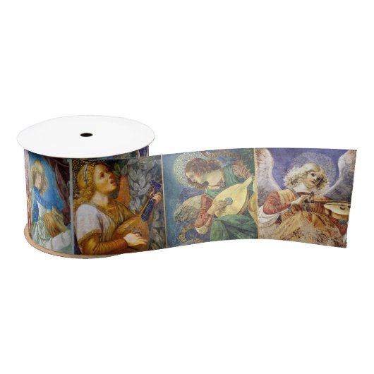 クリスマスエンジェルを作る音楽 サテンリボン (リール)