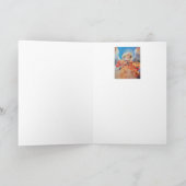 クリスマスエンジェルを作る音楽 シーズンカード (内部)