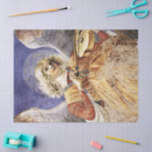 クリスマスエンジェルを作る音楽 薄葉紙 (クラフト)