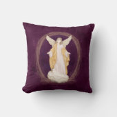 クリスマスエンジェルイエス宗教水彩画 クッション (正面)