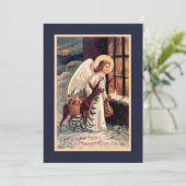 クリスマスエンジェルウィズディアー招待状 招待状 (スタンド正面)