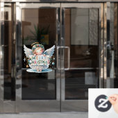 クリスマスエンジェルウィンドウ ウィンドウサイン (オフィスドア)