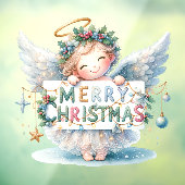 クリスマスエンジェルウィンドウ ウィンドウサイン (シート3)