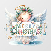 クリスマスエンジェルウィンドウ ウィンドウサイン (シート)