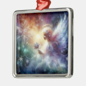 クリスマスエンジェルオーナメント メタルオーナメント (左)