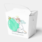 クリスマスエンジェルカスタム文字お願いボックス フェイバーボックス (裏面サイド)