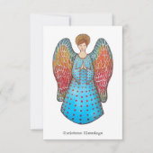 クリスマスエンジェルカード (正面)