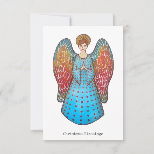 クリスマスエンジェルカード (正面)