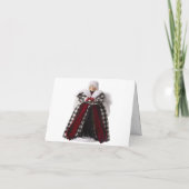 クリスマスエンジェルカード サンキューカード (裏面)