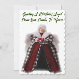 クリスマスエンジェルカード シーズンカード