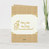 クリスマスエンジェルカード シーズンカード (裏面)