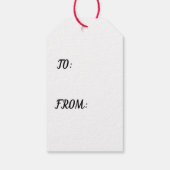 クリスマスエンジェルギフトタグ ギフトタグ (裏面)