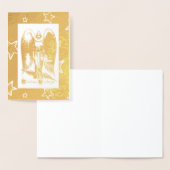 クリスマスエンジェルグリーティングカードフォイルカード 箔カード (ディスプレー)