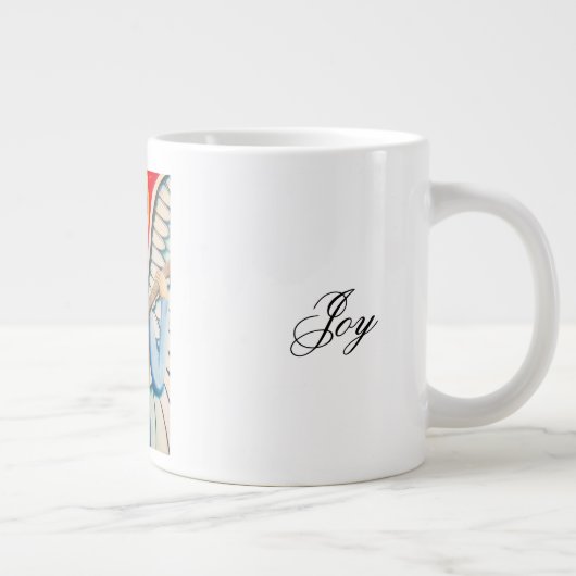 クリスマスエンジェルコーヒーマグ ジャンボコーヒーマグカップ (右)