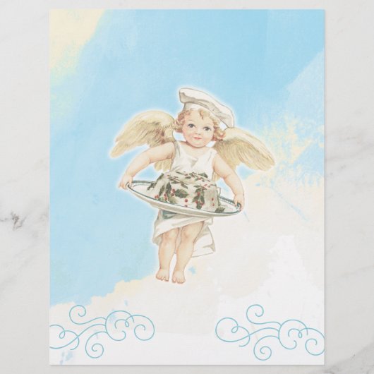 クリスマスエンジェルシェフの休日レシピ文具 (裏面)